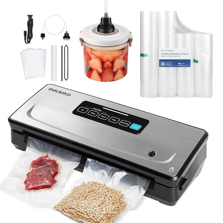 Amazon.com: INKBIRD Vacuum Sealer Machine with 5 Vacuum Seal